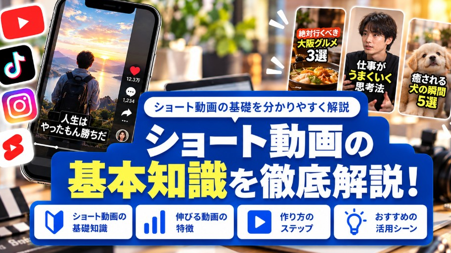 ショート動画の作り方完全ガイド【初心者向け】