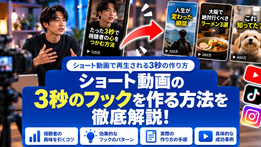 ショート動画の作り方｜長い動画からAIで作る方法